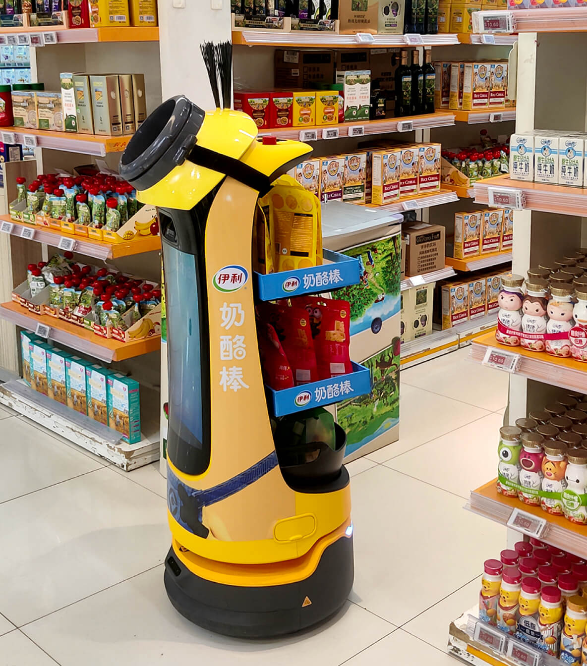 yili smart retail pudu kettybot restock